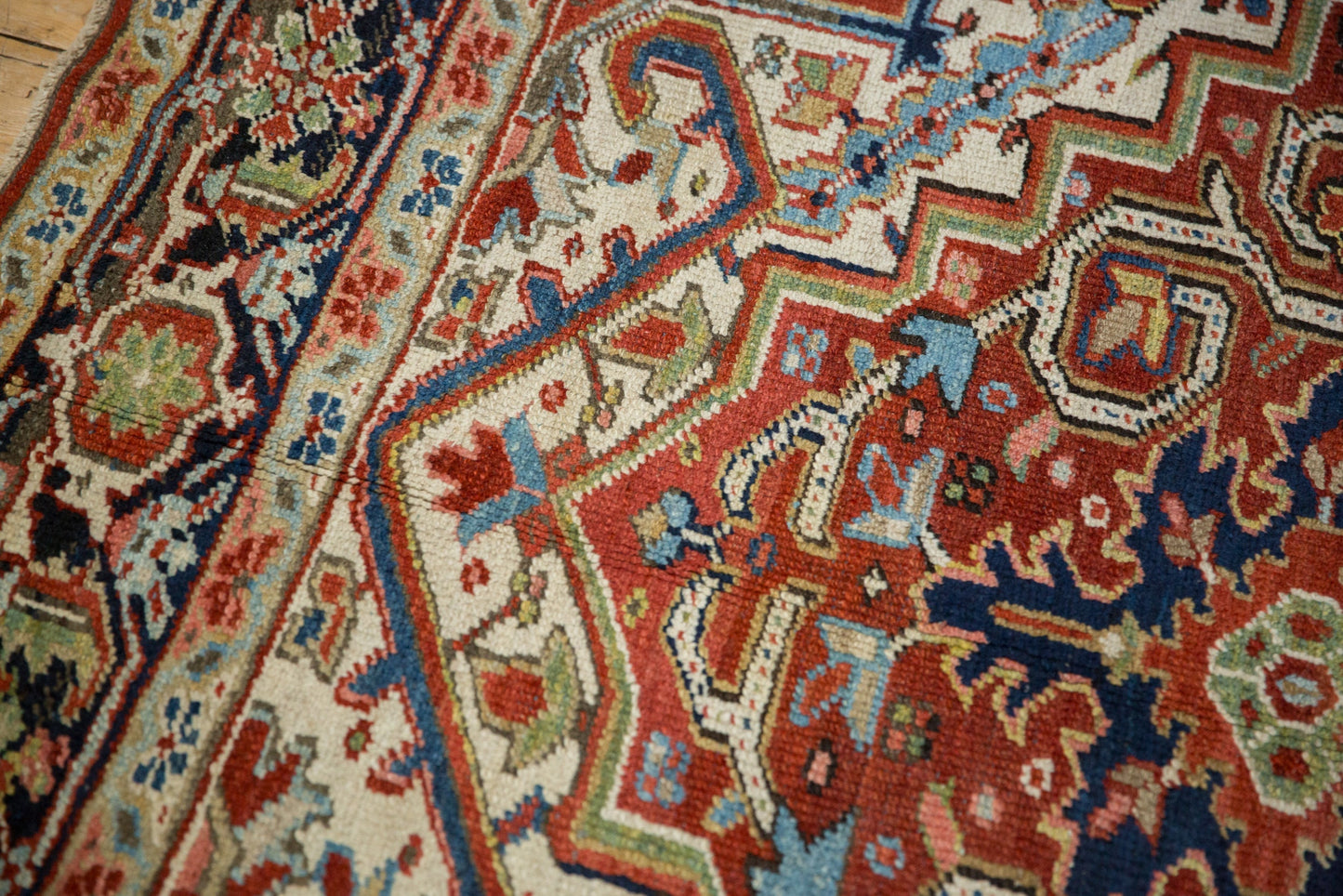 USED 7.5x11 Vintage Heriz Carpet