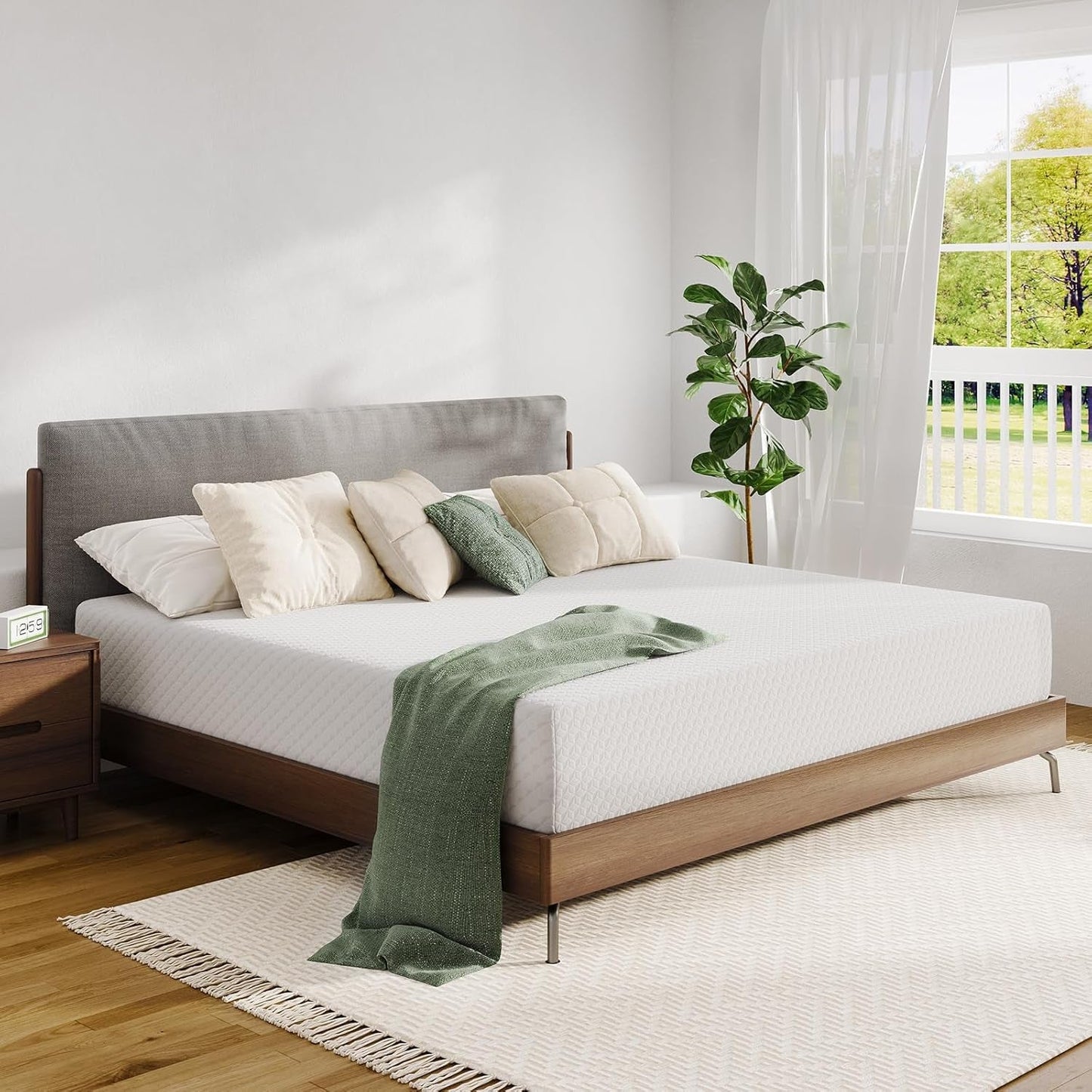 NEW Queen Memory Foam Mattress 12 Inch Cooling Solutions