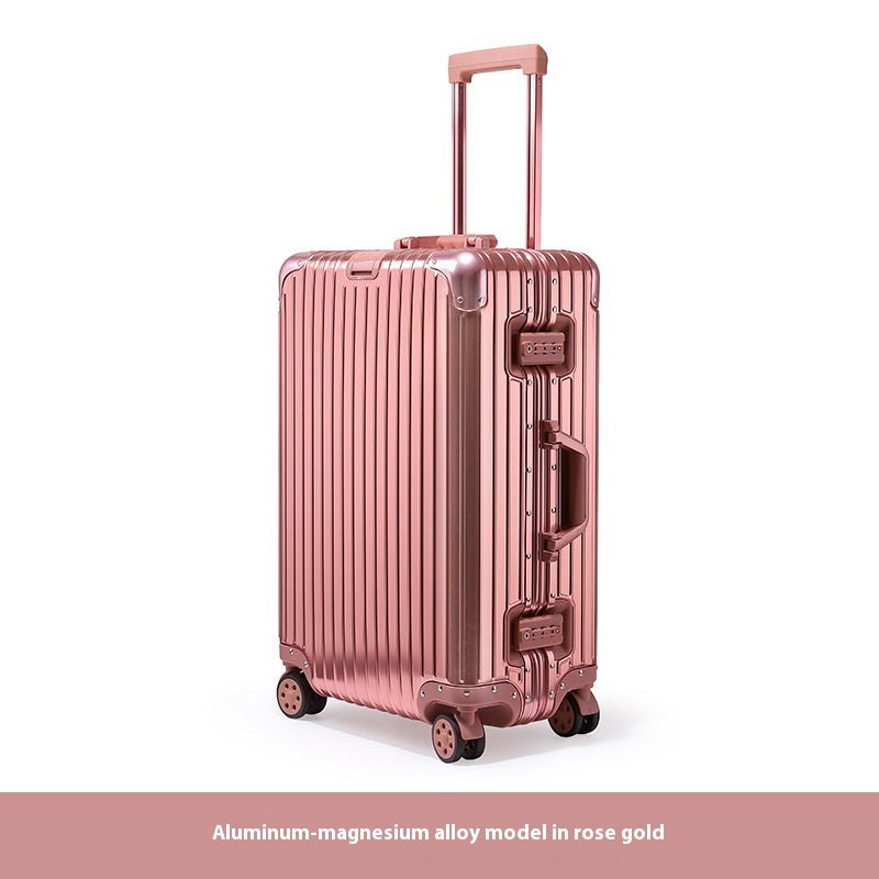 New Alloy Trolley Case Luggage Business Travel Luggage