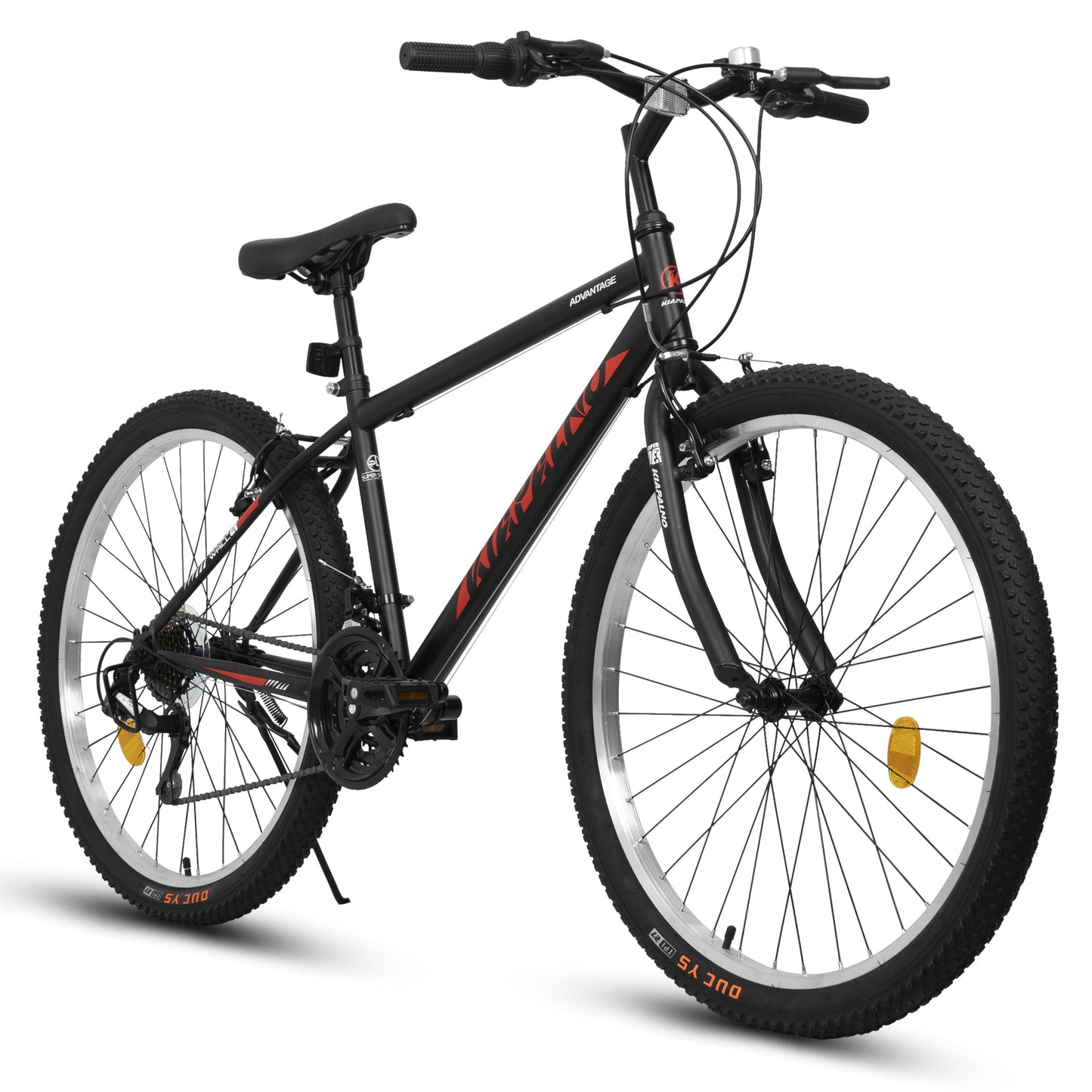 NEW A26338 26 Inch Carbon Steel Frame Mountain Bike,21-Speed Dual V-Brake, Adult and Teens Bicycle for Mountain