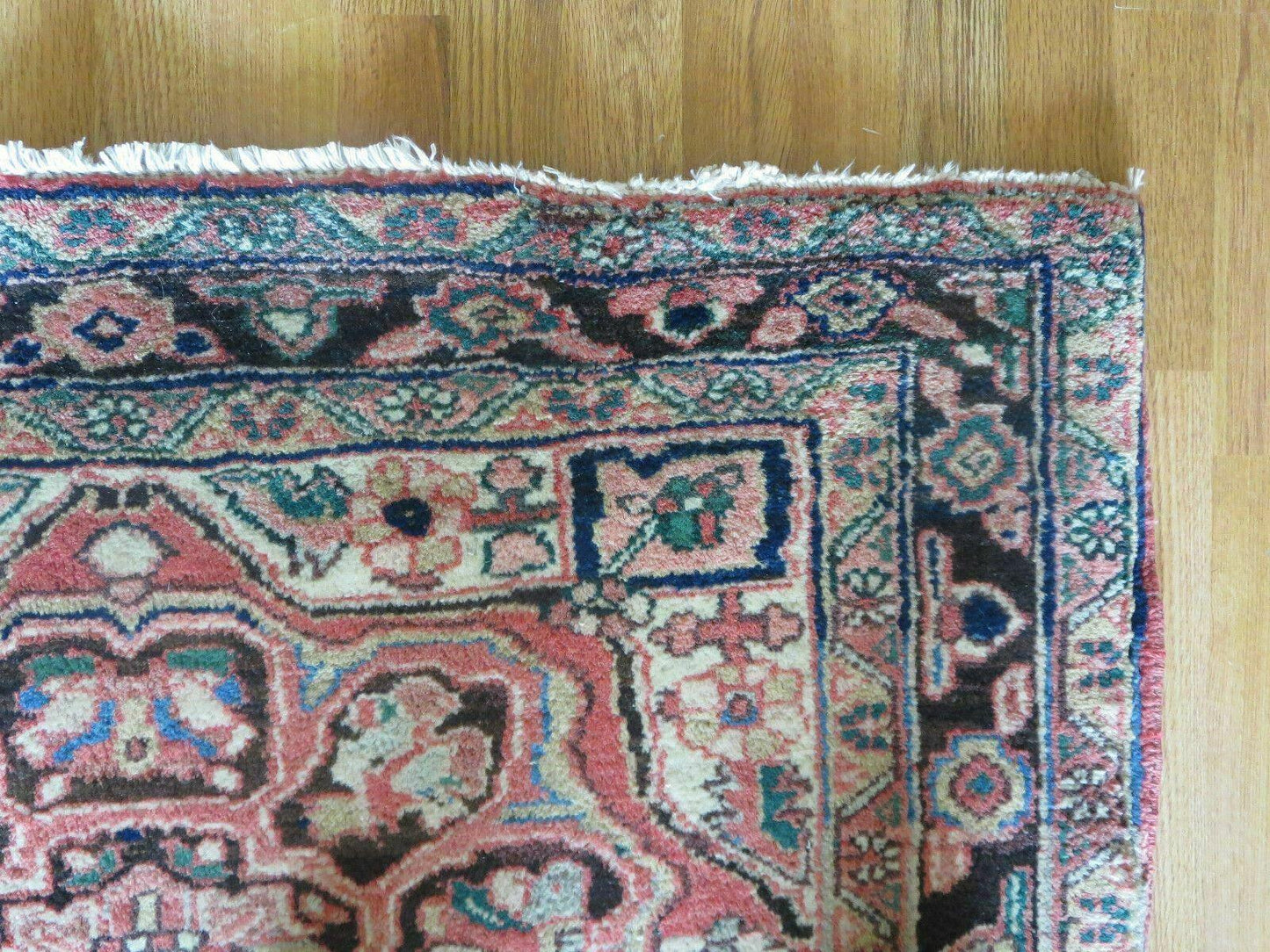 USED 3' 9" X 10' 6" Semi Antique Handmade Turkish Wool Runner Rug