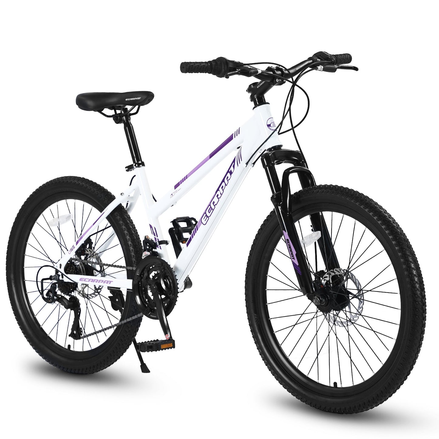 NEW S26103 26 inch Mountain Bike for Teenagers Girls Women, Shimano 21 Speeds with Dual Disc Brakes and 100mm Front Suspension