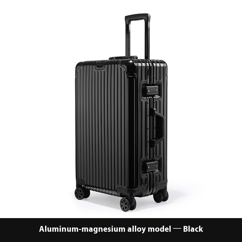 New Alloy Trolley Case Luggage Business Travel Luggage