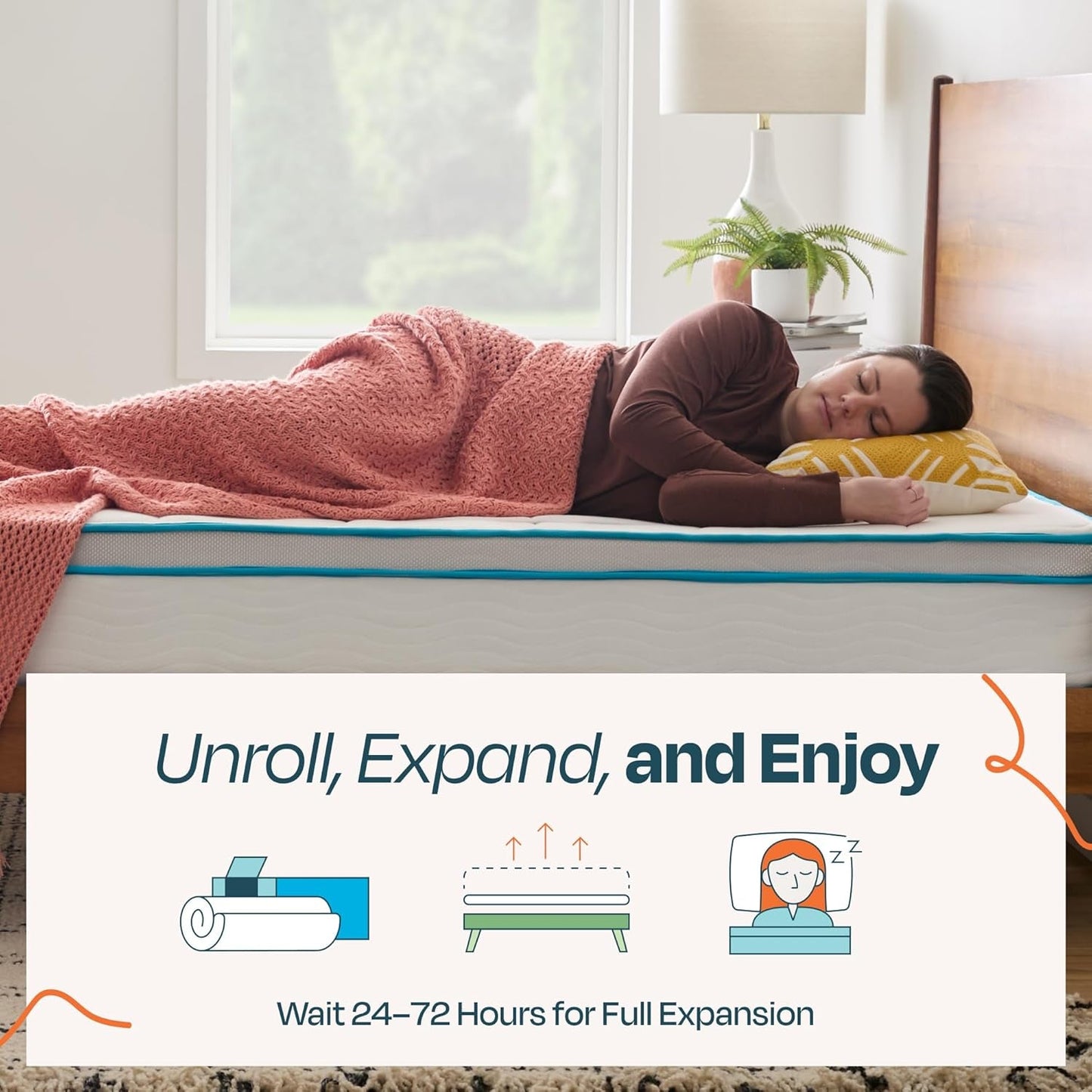 NEW Memory Foam Hybrid Mattress Twin XL Breathability Plus