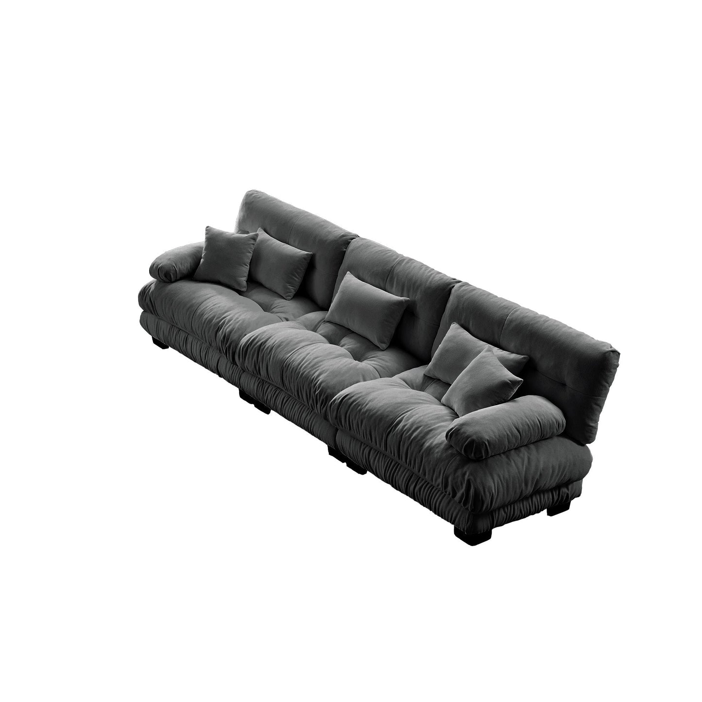 NEW 3-Seater Sectional Modular Deep Seat Sofa Couch Furniture