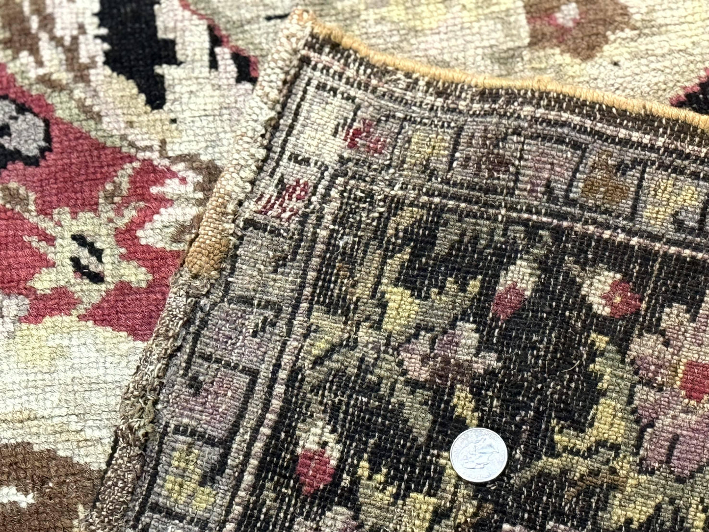 USED Antique Caucasian Karabakh Rug 5x10