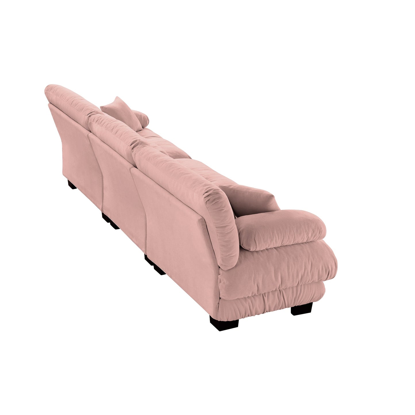 NEW 3-Seater Sectional Modular Deep Seat Chenille Soft Comfy Upholstered Sofa Couch