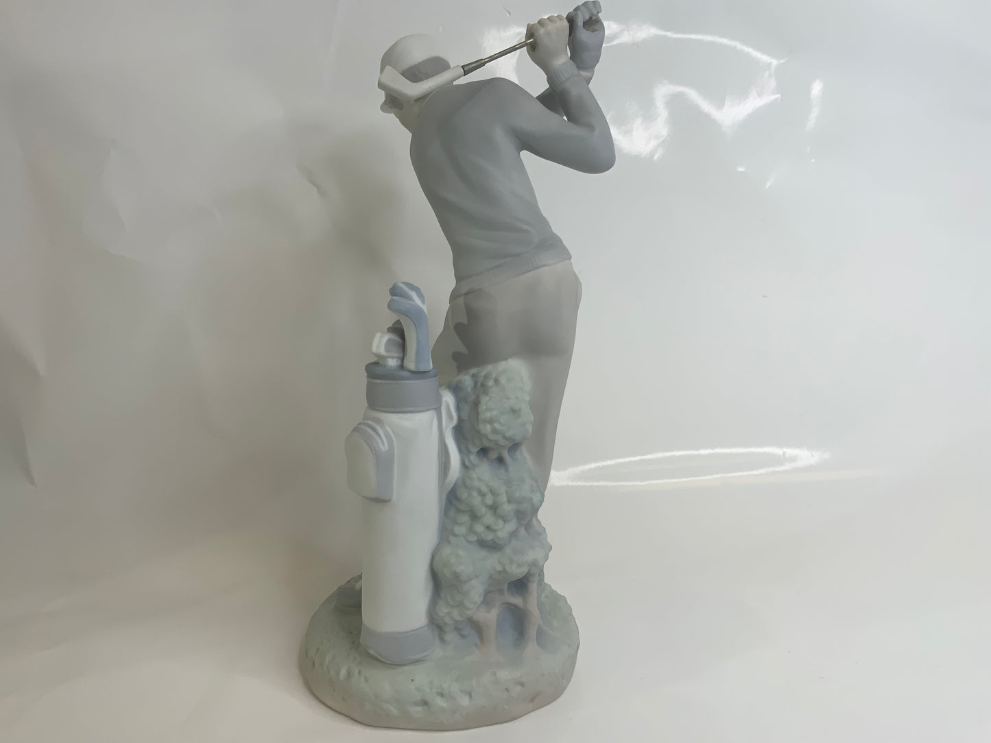 Used Lladro Male Golfer 4824 Large Figurine