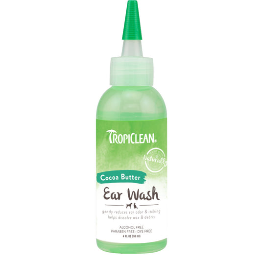 NEW Tropiclean Alcohol Free Pet Ear Wash (4oz)