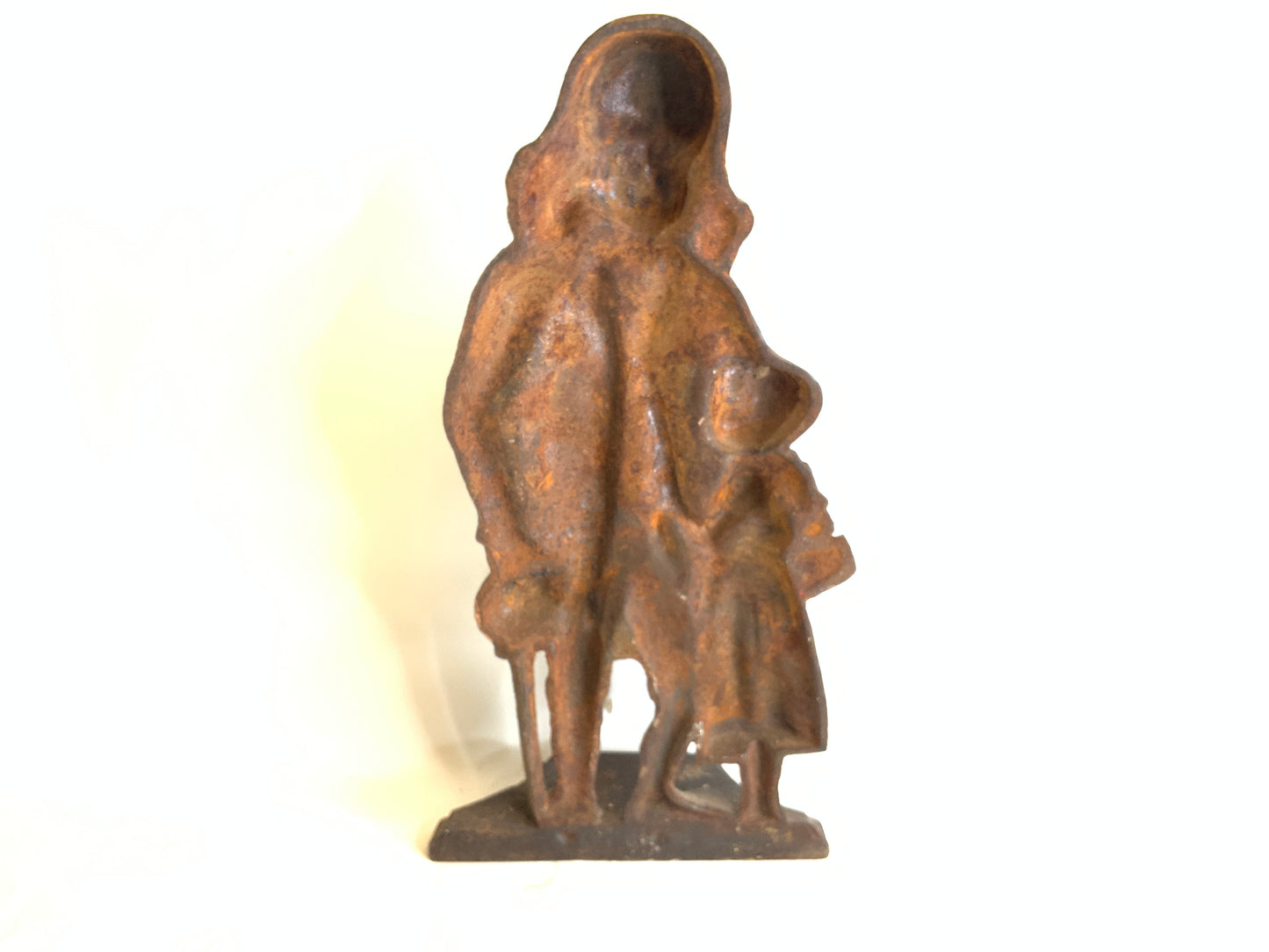 Victorian Cast Iron Doorstop Benjamin Franklin