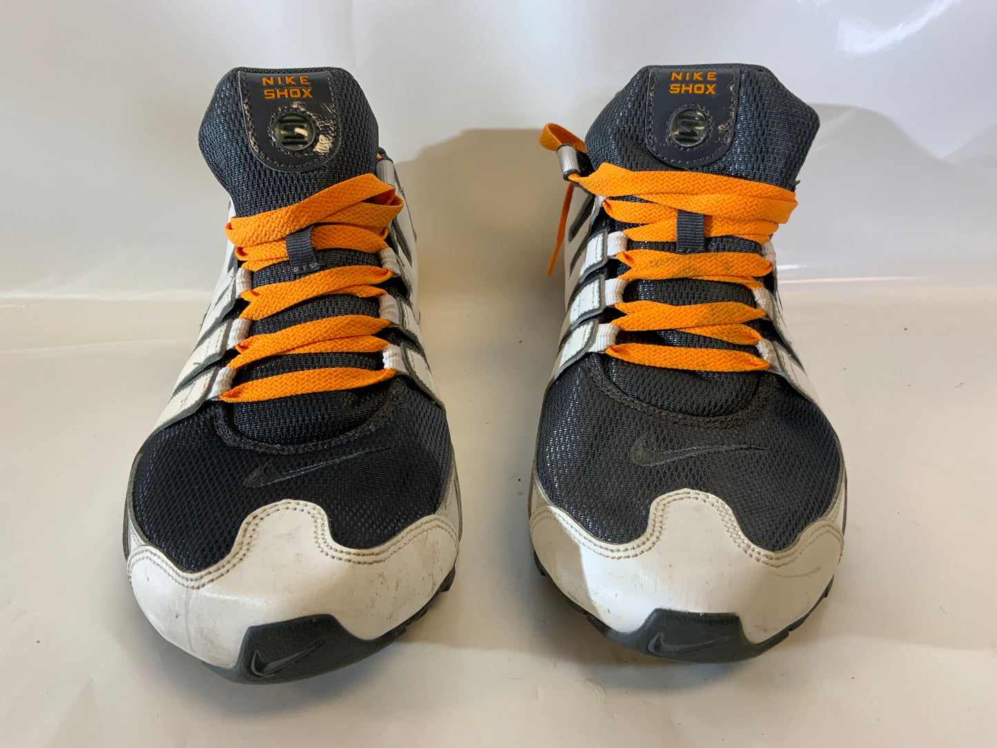 USED Nike Shox Premium Vietna Men’s 13 Black Orange Shoe Athletic Sneakers