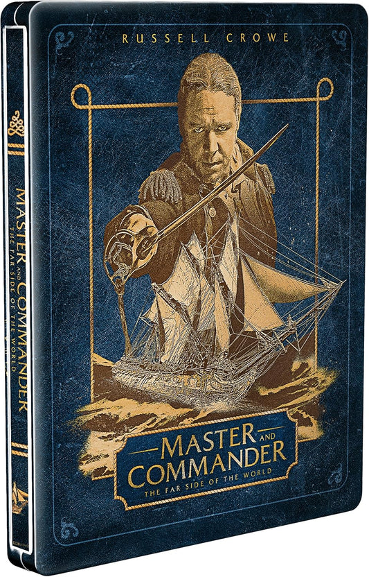 NEW Master and Commander: The Far Side of the World - Steelbook [4K UHD + Blu-ray] - Used
