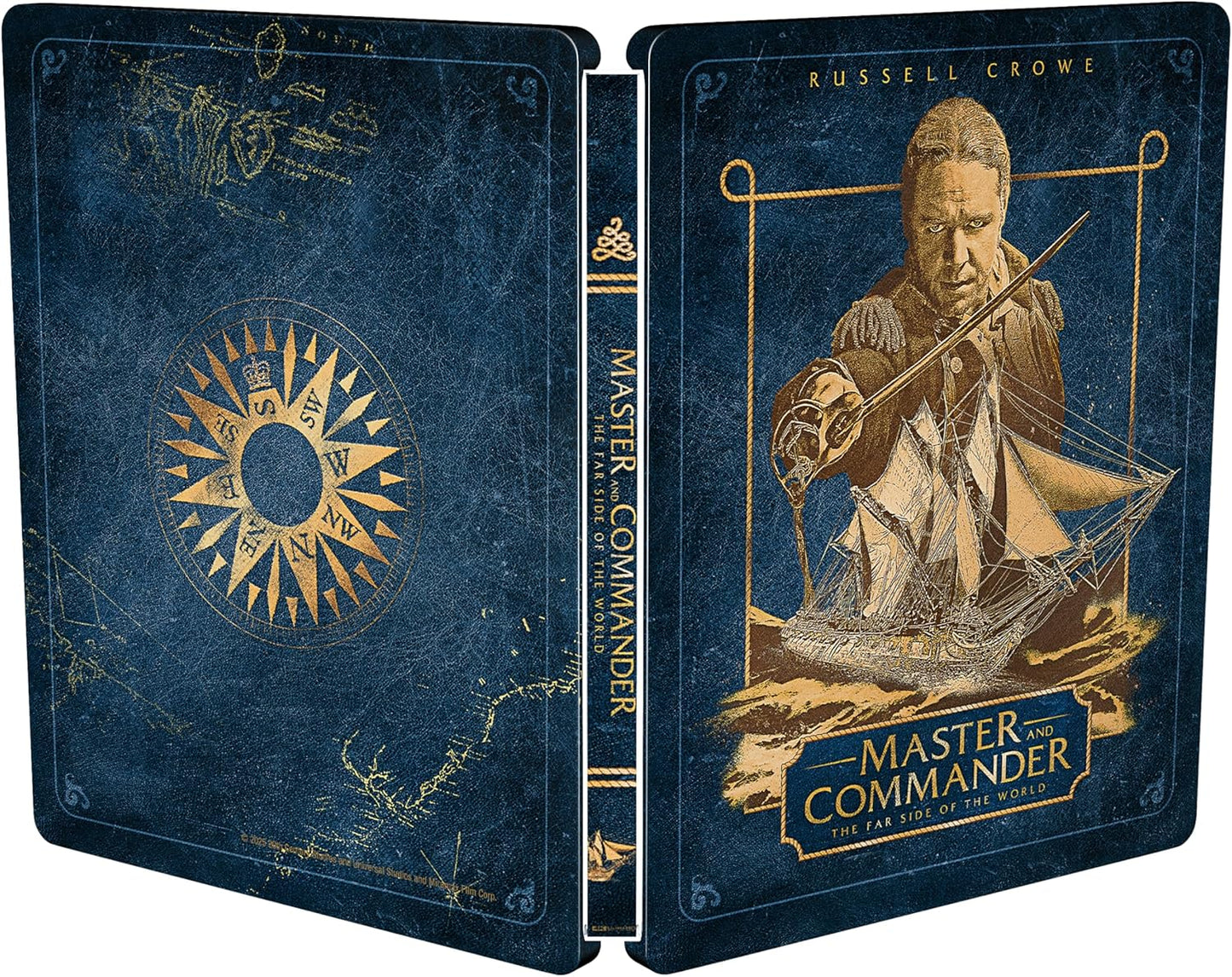 NEW Master and Commander: The Far Side of the World - Steelbook [4K UHD + Blu-ray] - Used