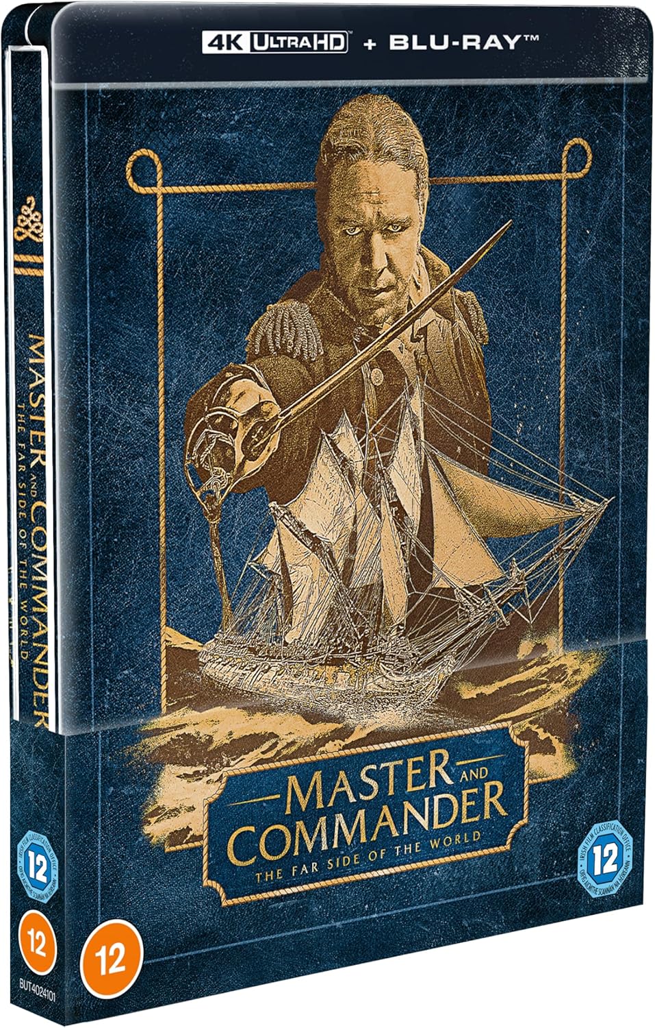 NEW Master and Commander: The Far Side of the World - Steelbook [4K UHD + Blu-ray] - Used