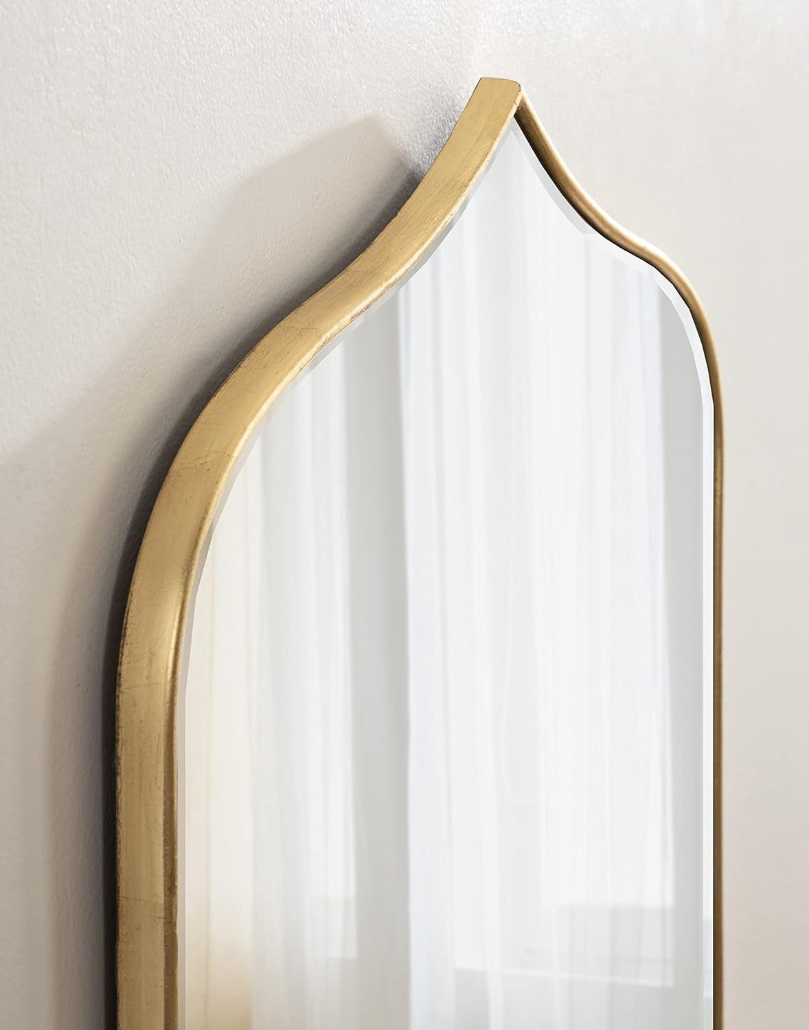 NEW Irregular Gold Wall Mirror – Modern Vertical or Horizontal Decor