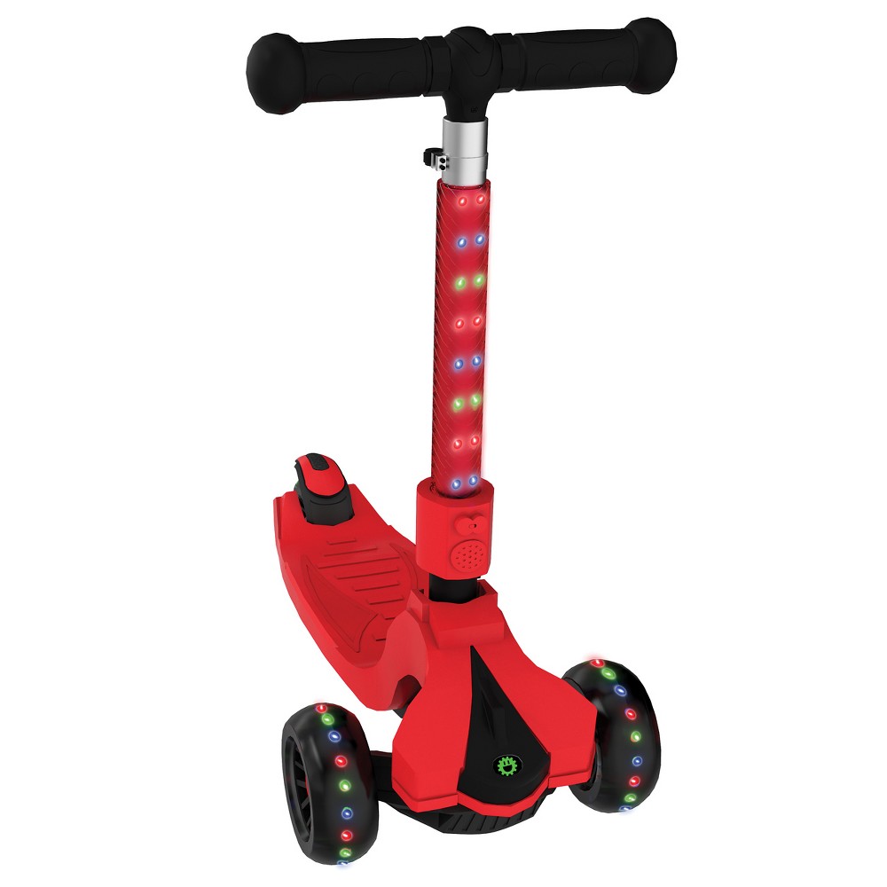 NEW Jetson Saturn Folding Kick Kids' Scooter with Lights for Kids 3 and up