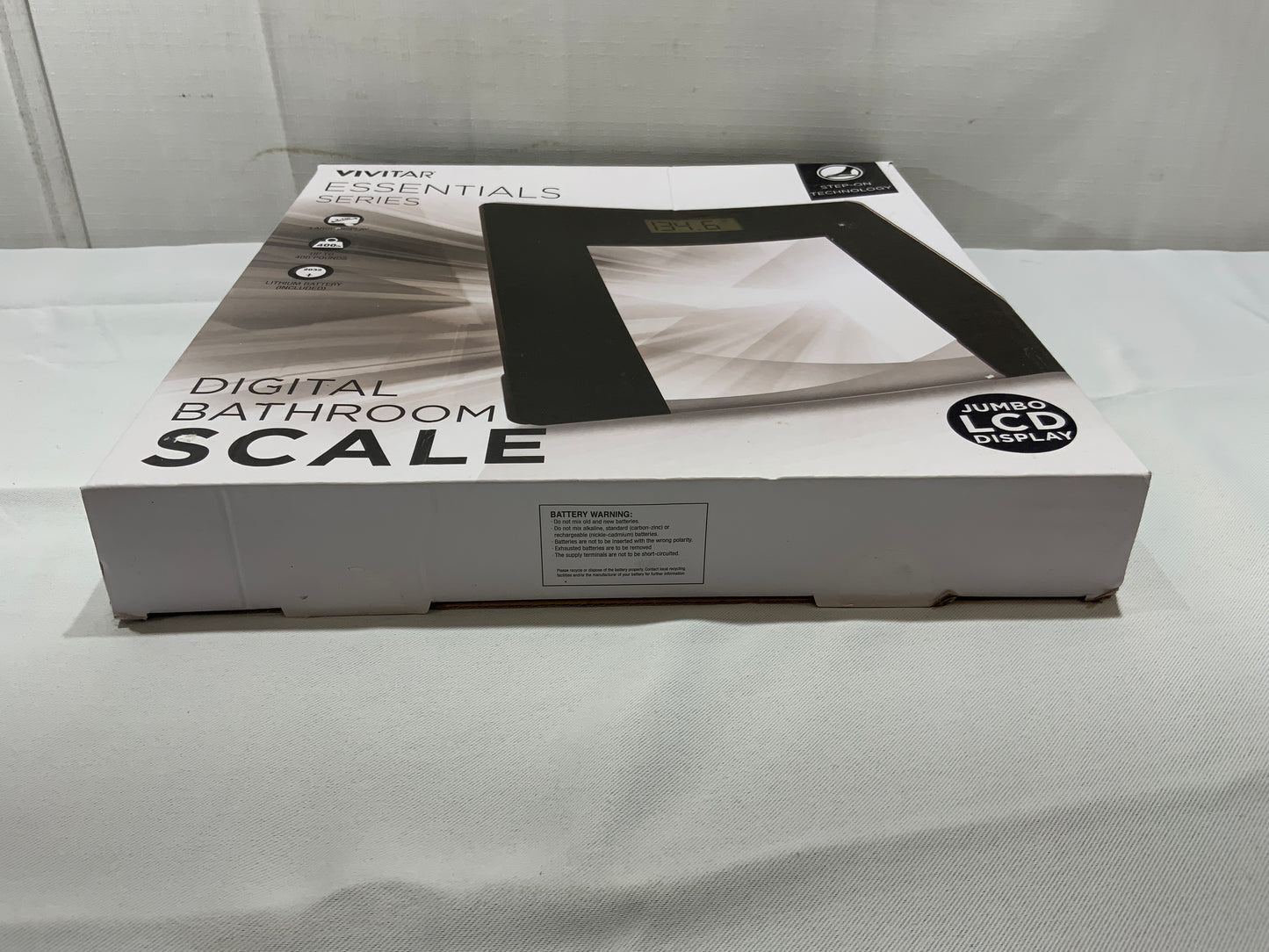 NEW Vivitar Essential Series Digital Bathroom Scale