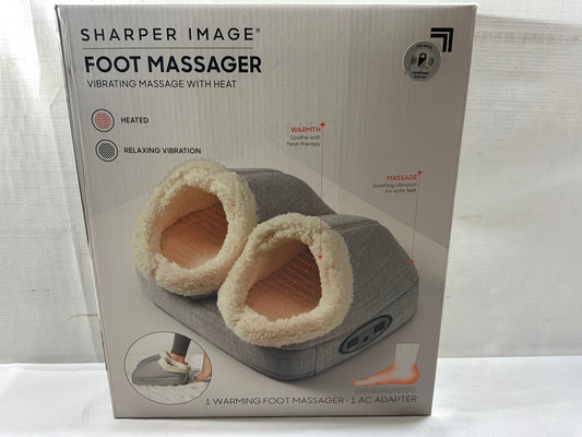 NEW Sharper Image Foot Massager Vibrating Massage With Heat