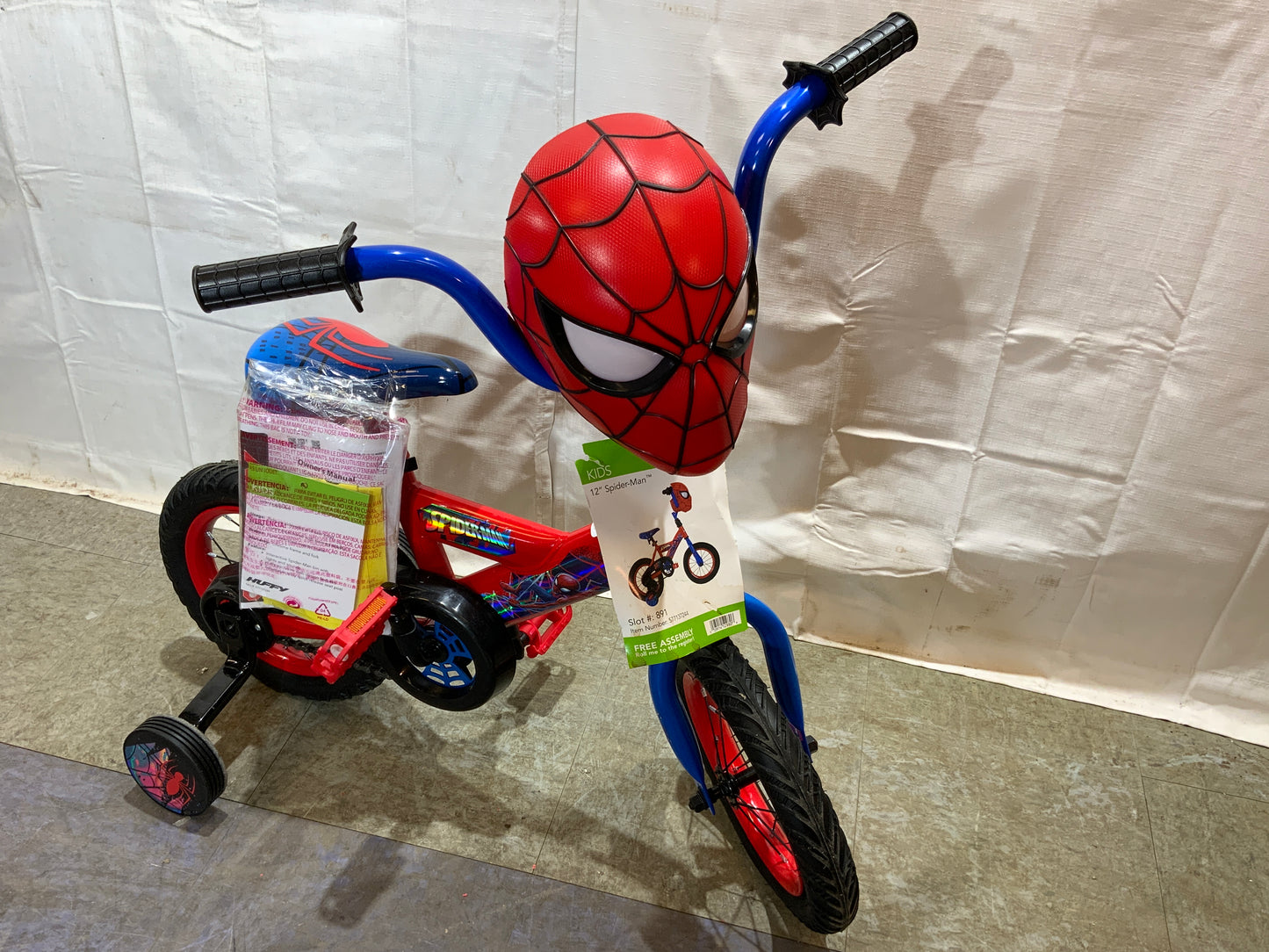 NEW 12” Boy’s Huffy Marvel Spider-Man BMX Bike