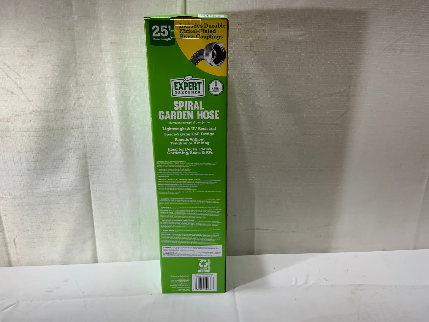 NEW 25” Expert Gardner Spiral Garden Hose