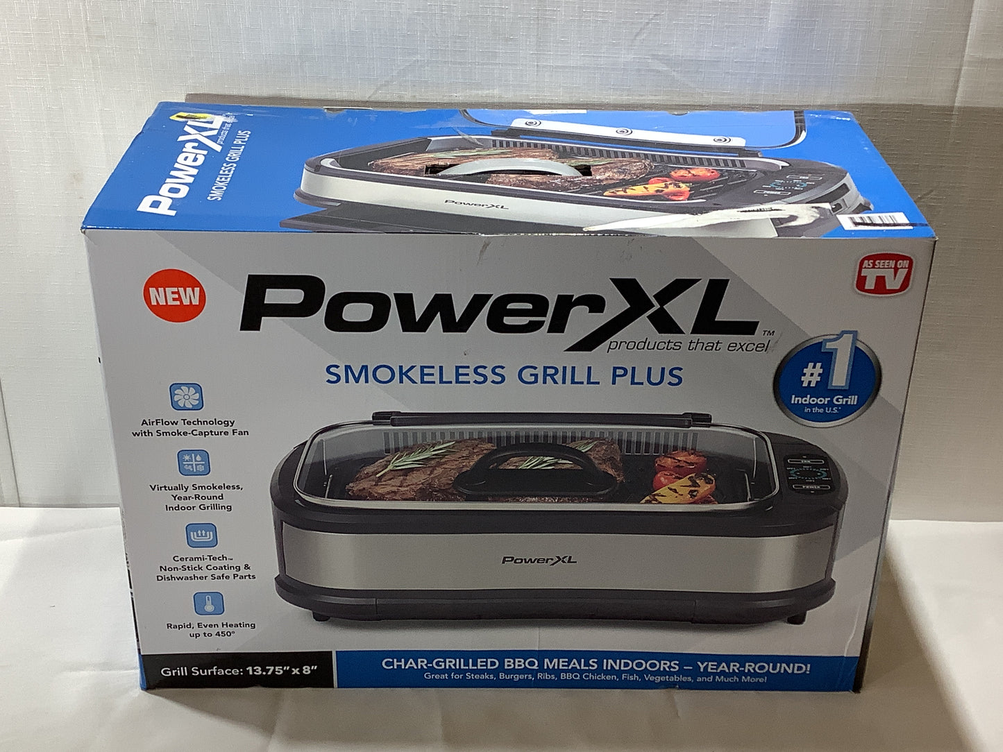 NEW Power XL Smokeless Grill Plus