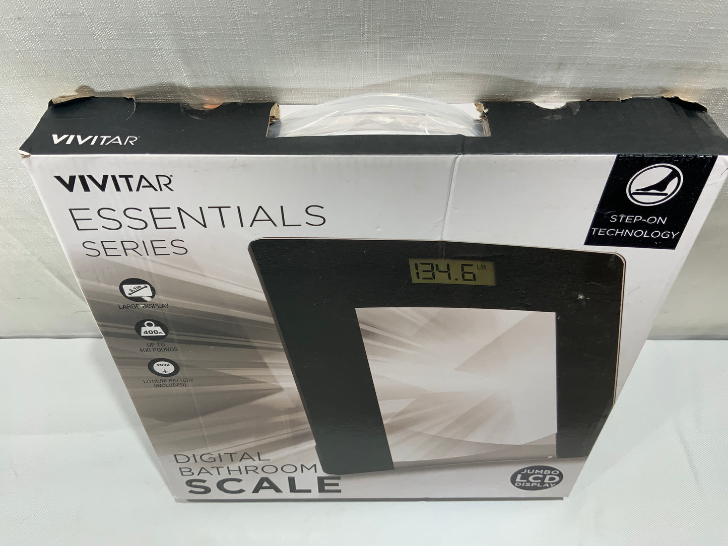 NEW Vivitar Essential Series Digital Bathroom Scale