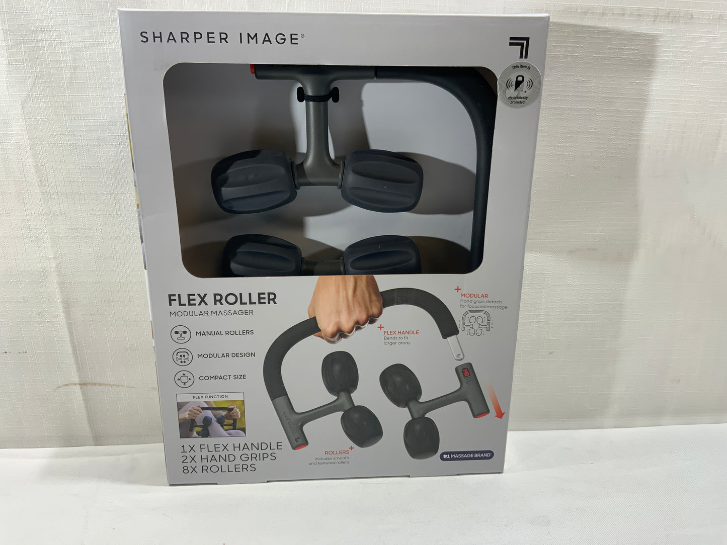 NEW Sharper Image Flex Roller Modular Massager