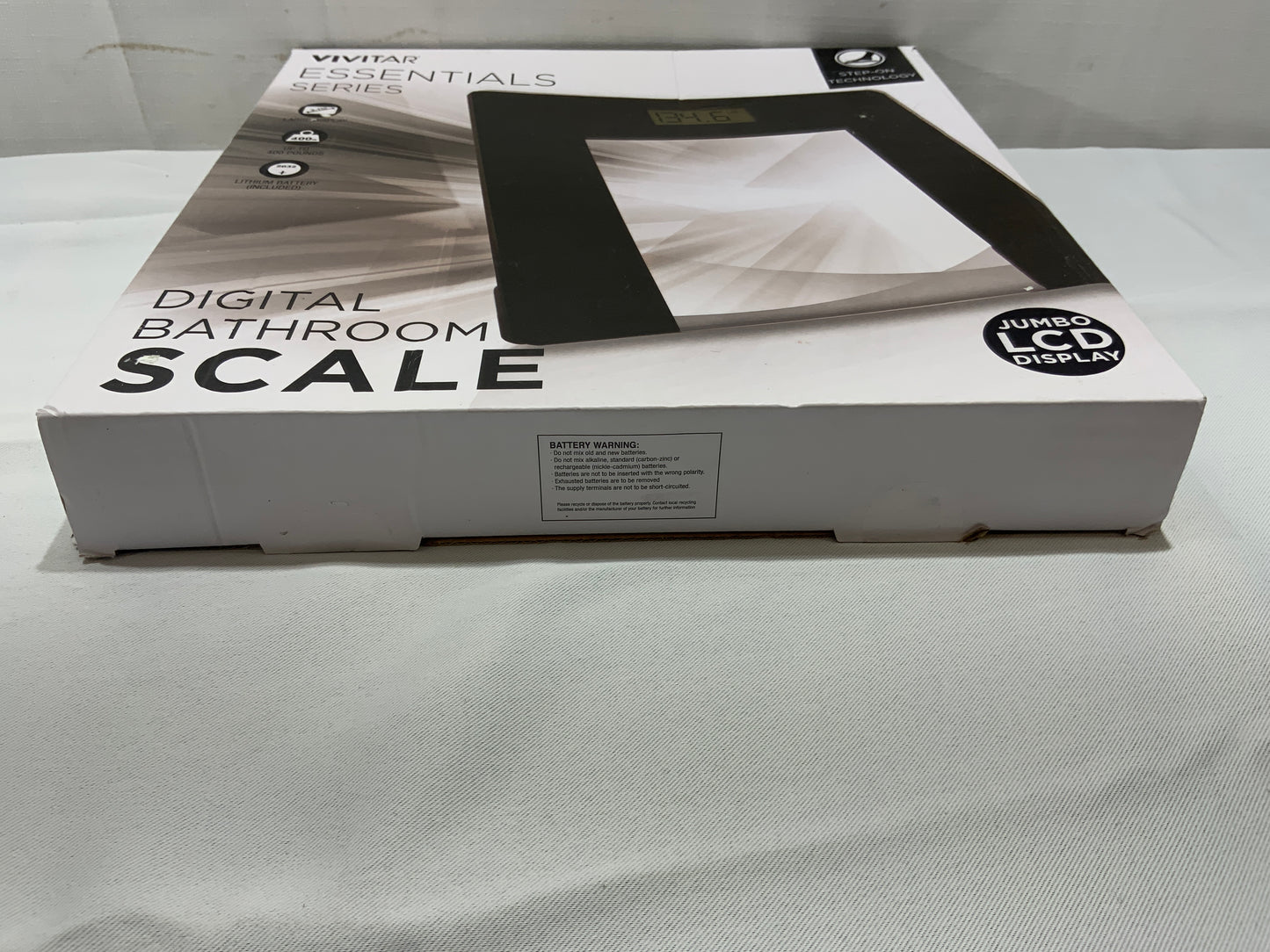 NEW Vivitar Essential Series Digital Bathroom Scale