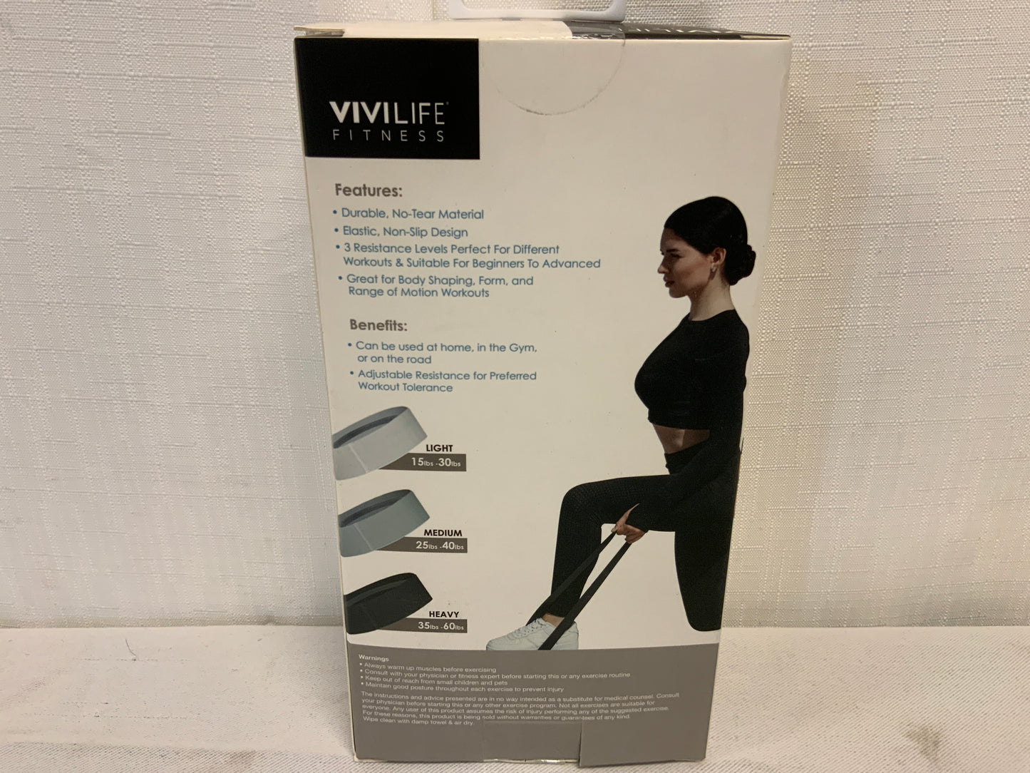 NEW Vivilife Fitness Fabric Resistance Bands