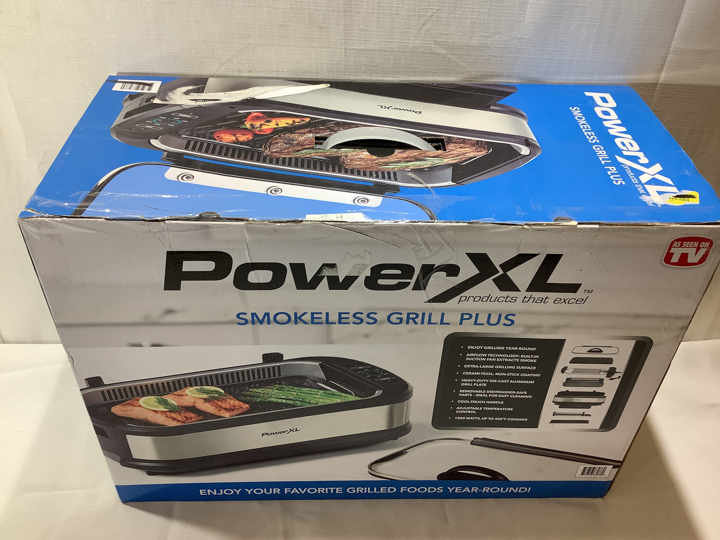 NEW Power XL Smokeless Grill Plus