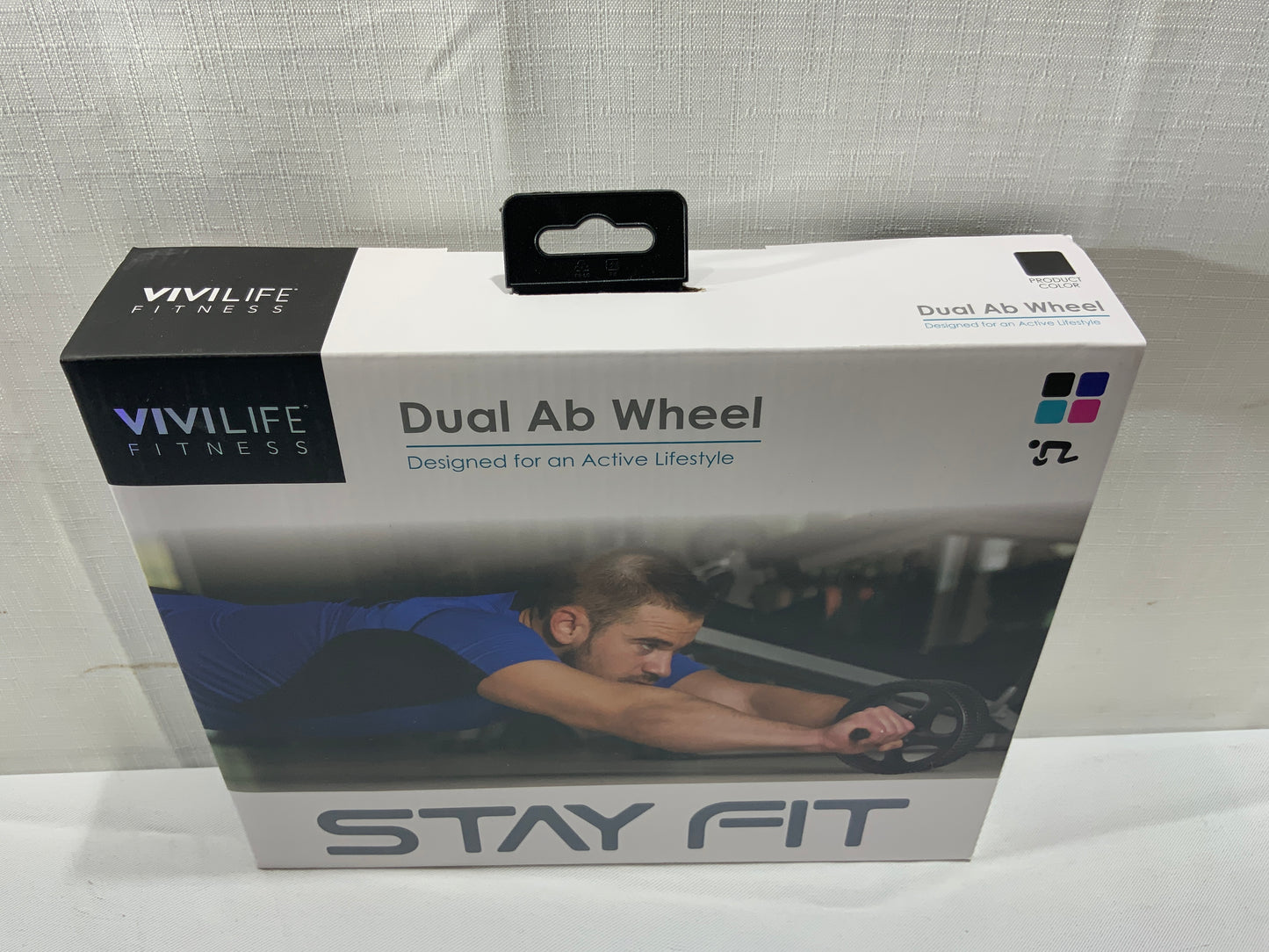 NEW VIVILIFE Fitness Dual Ab Wheel