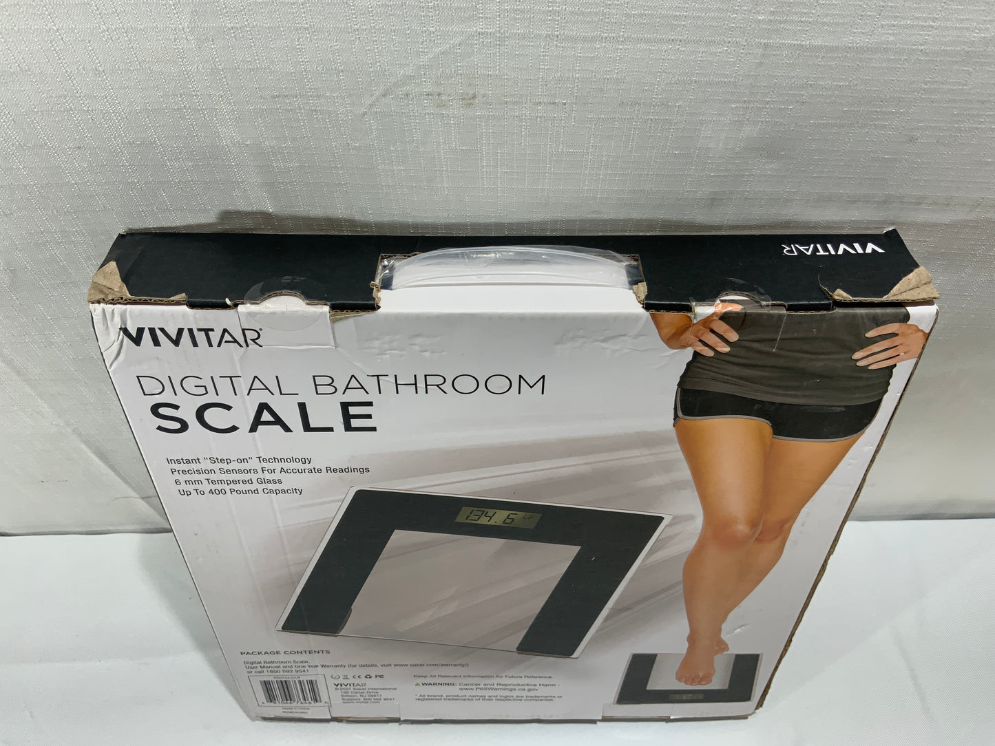 NEW Vivitar Essential Series Digital Bathroom Scale