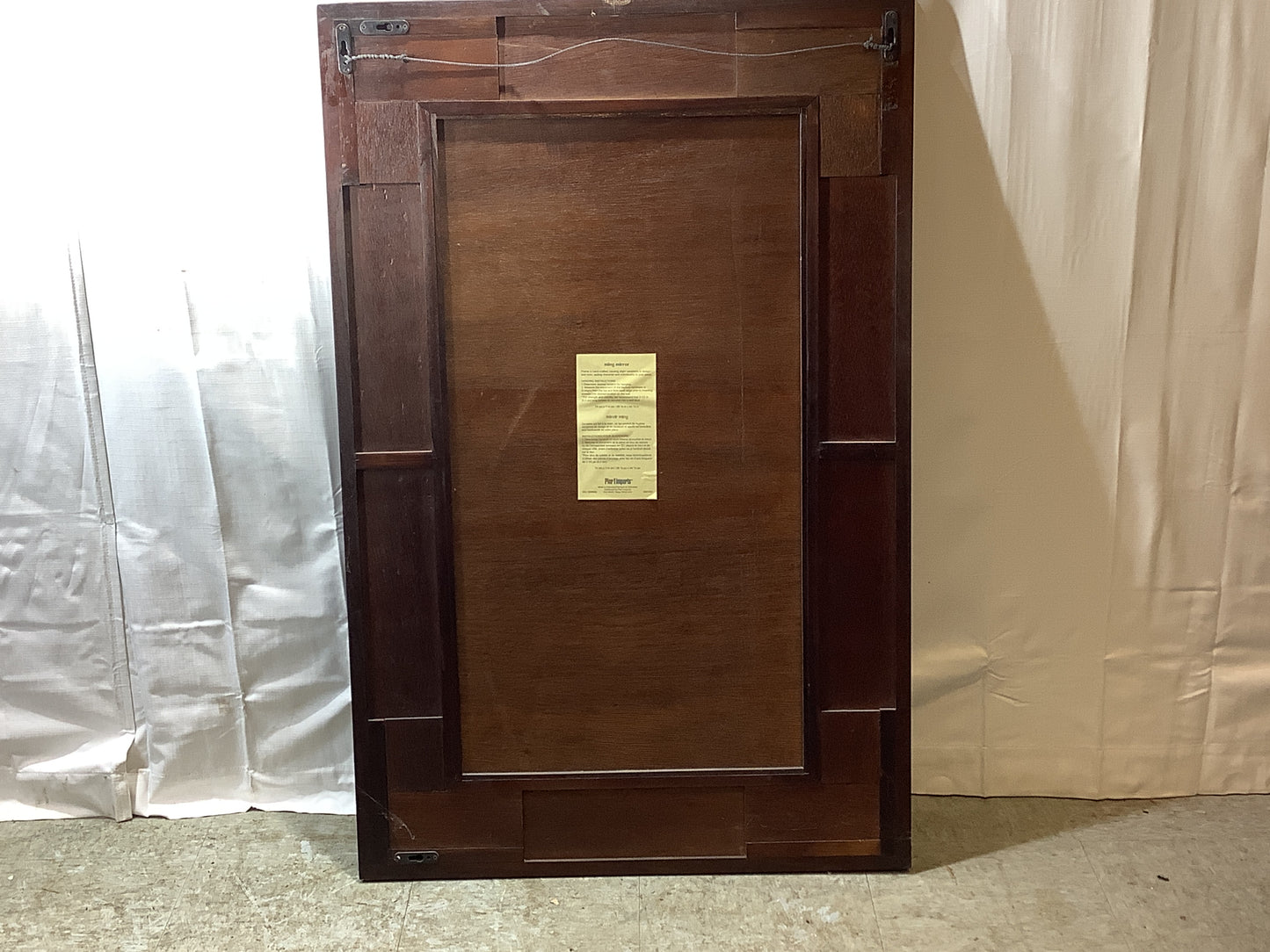 USED Pier 1 Ming Wall Mirror