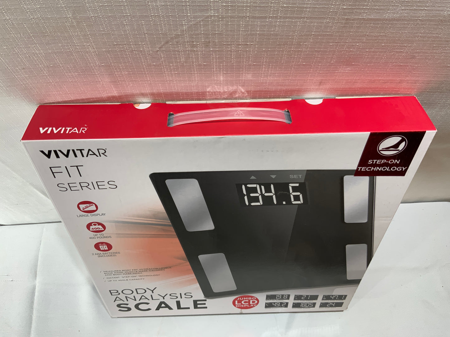 NEW Vivitar Fit Series Digital Body Analysis Scale